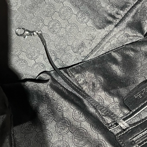 Michael Kors Black Studded Tote - Picture 12 of 15